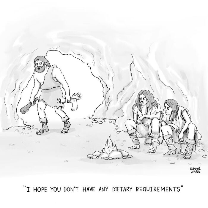 This Cartoonist Turns Everyday Absurdities Into Brilliant One-Panel Comics (35 New Pics)