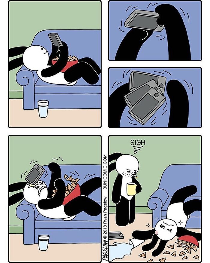 40 Brilliant Comics By Ryan Pagelow That Perfectly Capture Our Love–hate Relationship With Technology