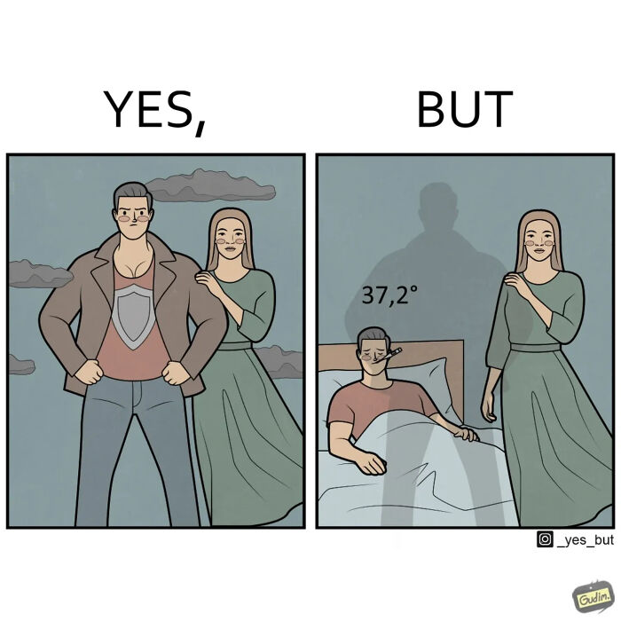 “Yes, But”: 30 Clever Comics By Anton Gudim That Perfectly Capture Life’s Everyday Contradictions