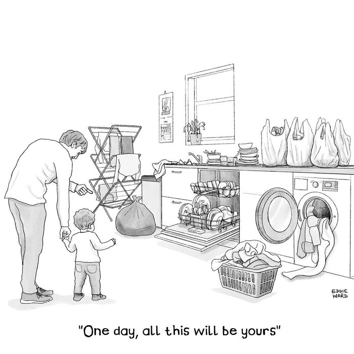 This Cartoonist Turns Everyday Absurdities Into Brilliant One-Panel Comics (35 New Pics)