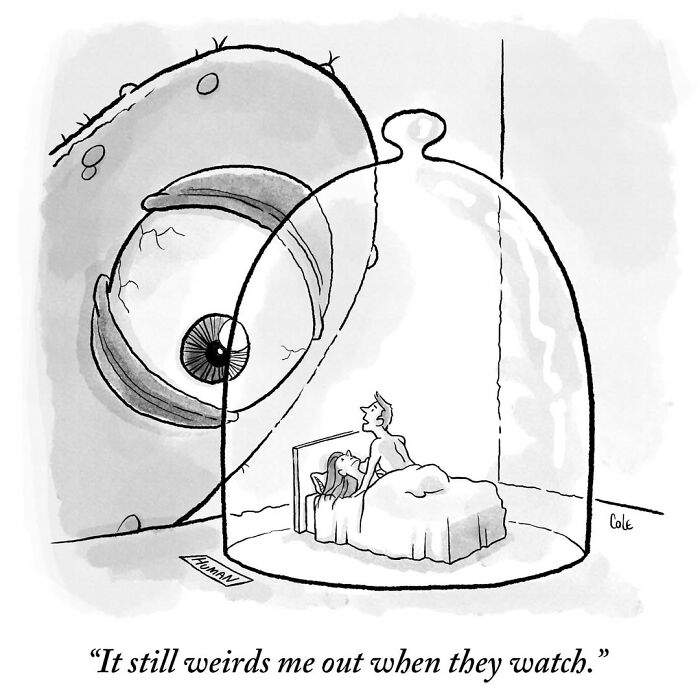 This Artist Shares Brilliant Single-Panel Cartoons That Turn Everyday Moments Into Clever Jokes (50 Pics)