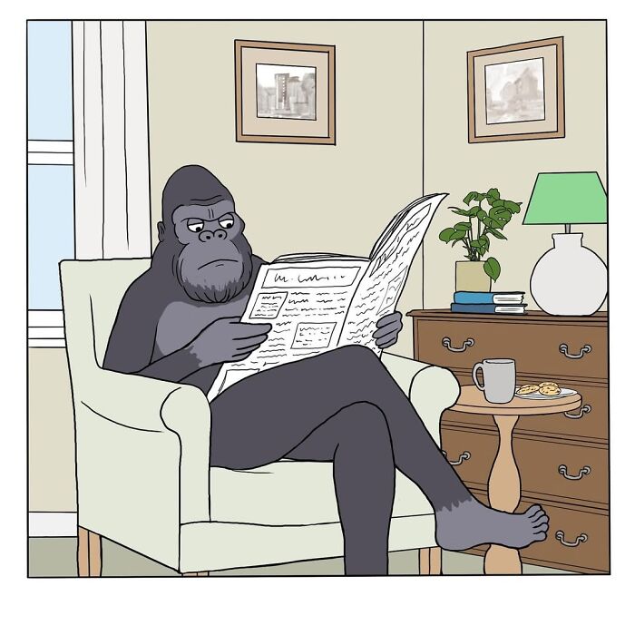 This Cartoonist Turns Everyday Absurdities Into Brilliant One-Panel Comics (35 New Pics)