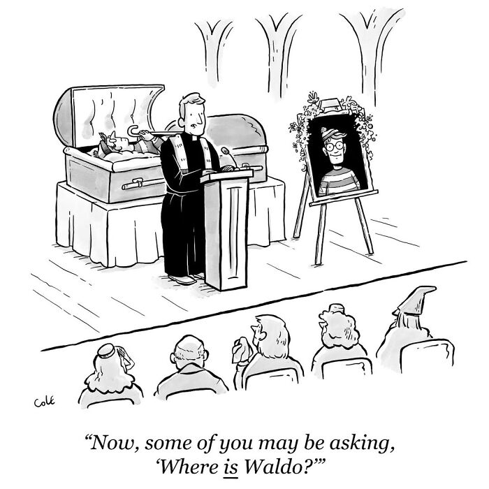 This Artist Shares Brilliant Single-Panel Cartoons That Turn Everyday Moments Into Clever Jokes (50 Pics)