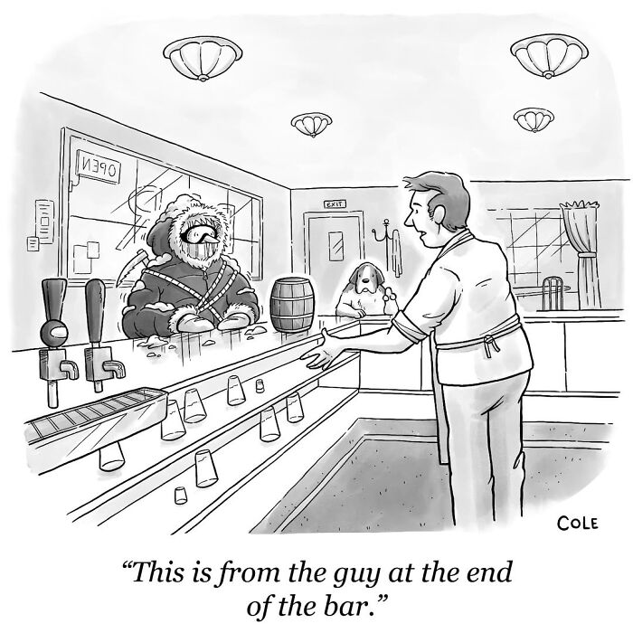 This Artist Shares Brilliant Single-Panel Cartoons That Turn Everyday Moments Into Clever Jokes (50 Pics)