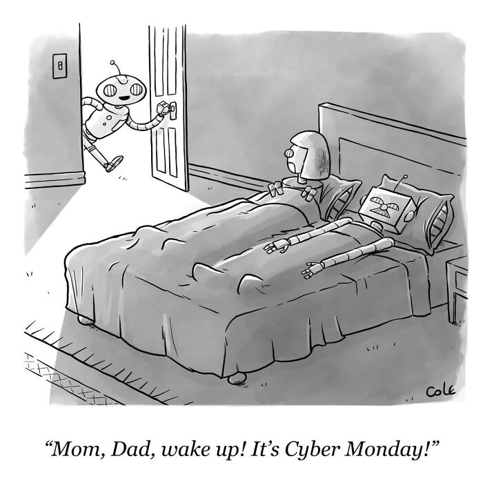 This Artist Shares Brilliant Single-Panel Cartoons That Turn Everyday Moments Into Clever Jokes (50 Pics)