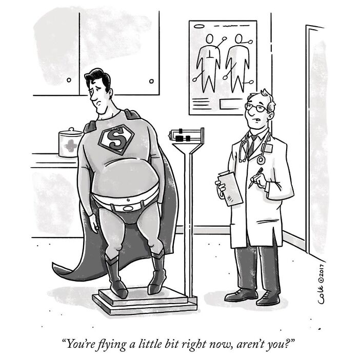 This Artist Shares Brilliant Single-Panel Cartoons That Turn Everyday Moments Into Clever Jokes (50 Pics)