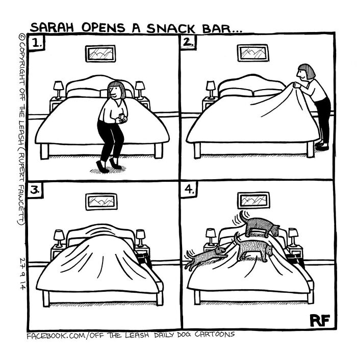 If You’re A Dog Owner, These 38 New “Off The Leash” Cartoons Might Totally Hit Home