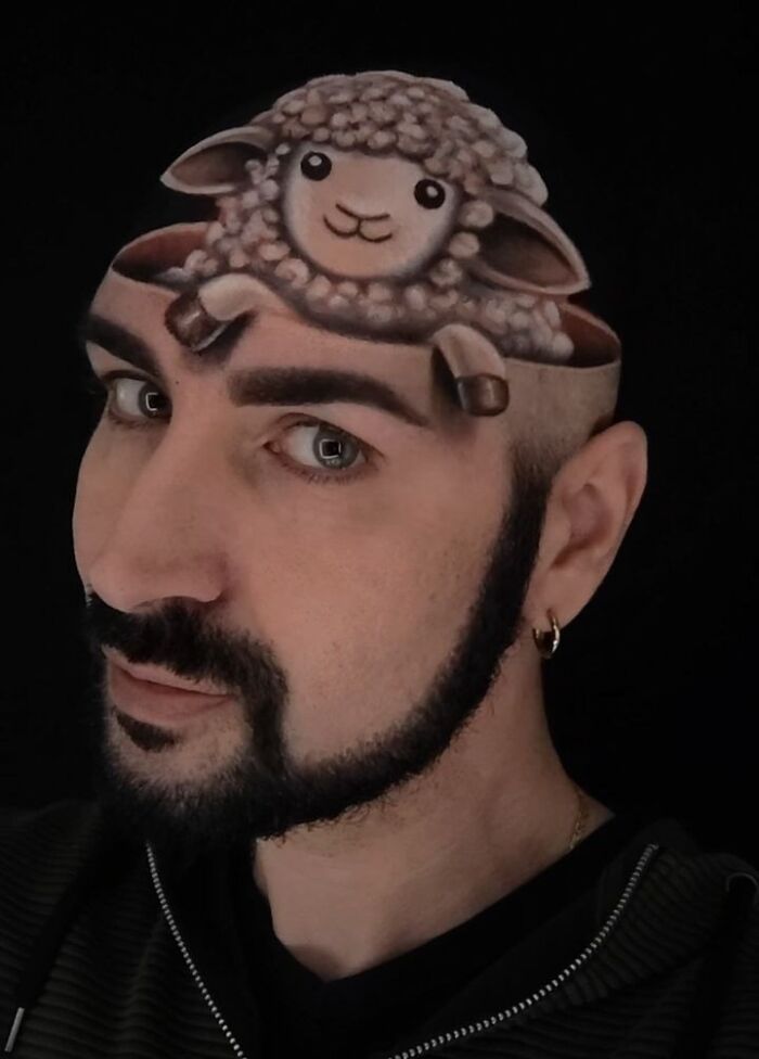 This Artist Paints 3D Illusions On His Own Body And The Results Will Seriously Mess With Your Mind (24 Pics)