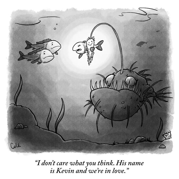 This Artist Shares Brilliant Single-Panel Cartoons That Turn Everyday Moments Into Clever Jokes (50 Pics)