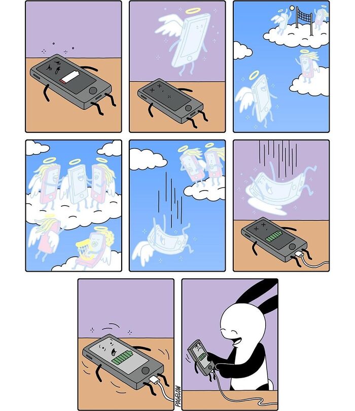 40 Brilliant Comics By Ryan Pagelow That Perfectly Capture Our Love–hate Relationship With Technology