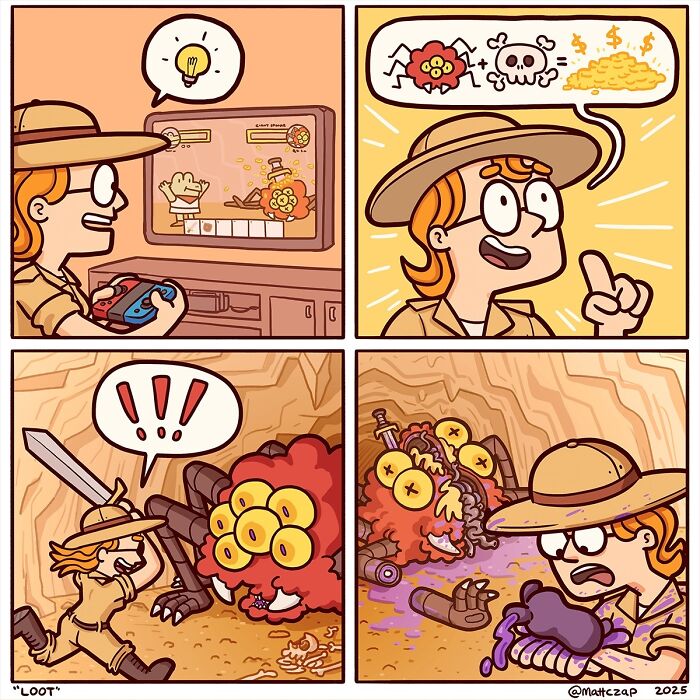 50 Absurdly Funny Comics By Matt Czap That Perfectly Capture How Weird Life Really Is (New Pics)