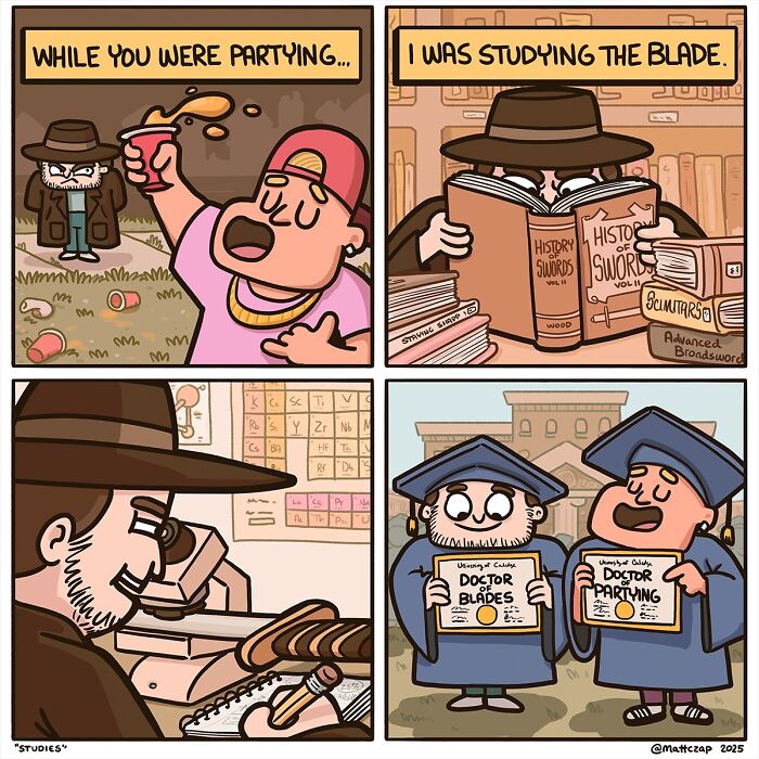 50 Absurdly Funny Comics By Matt Czap That Perfectly Capture How Weird Life Really Is (New Pics)