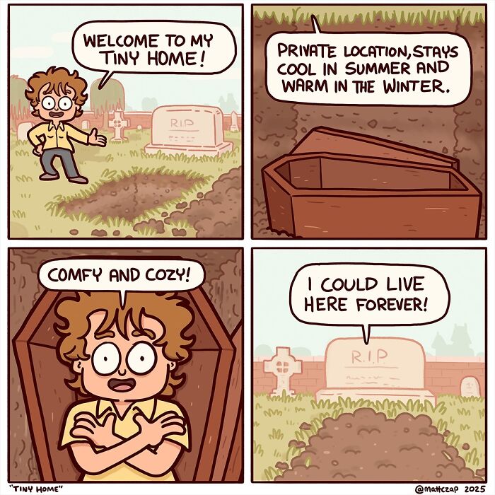 50 Absurdly Funny Comics By Matt Czap That Perfectly Capture How Weird Life Really Is (New Pics)