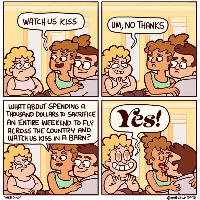 50 Absurdly Funny Comics By Matt Czap That Perfectly Capture How Weird Life Really Is (New Pics)