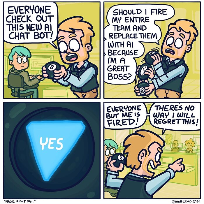 50 Absurdly Funny Comics By Matt Czap That Perfectly Capture How Weird Life Really Is (New Pics)