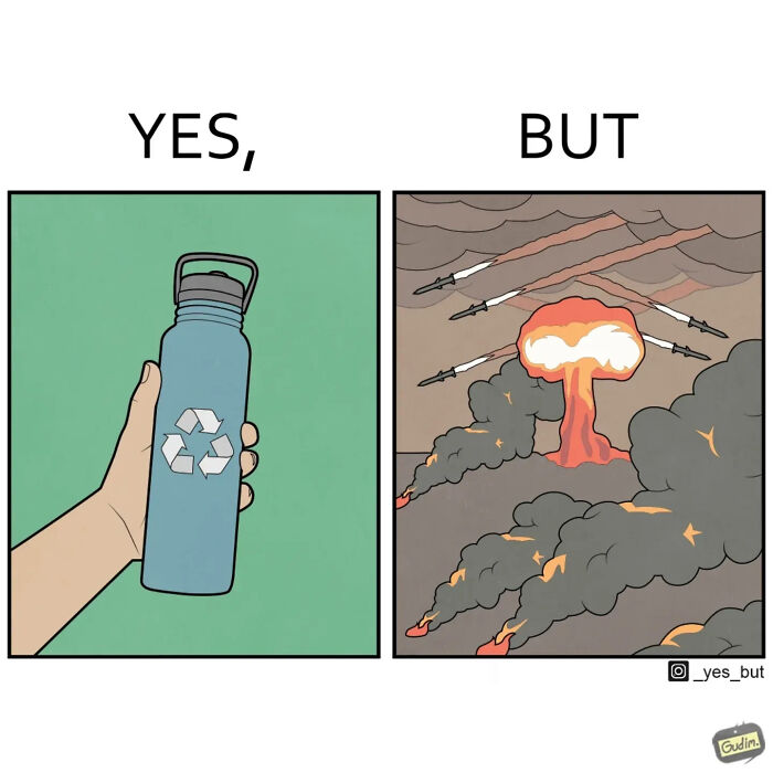 “Yes, But”: 30 Clever Comics By Anton Gudim That Perfectly Capture Life’s Everyday Contradictions