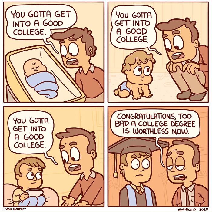 50 Absurdly Funny Comics By Matt Czap That Perfectly Capture How Weird Life Really Is (New Pics)