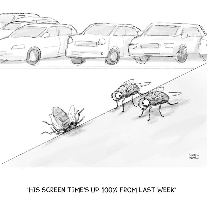 This Cartoonist Turns Everyday Absurdities Into Brilliant One-Panel Comics (35 New Pics)