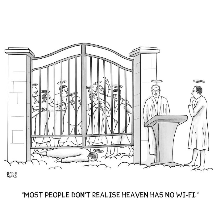 This Cartoonist Turns Everyday Absurdities Into Brilliant One-Panel Comics (35 New Pics)