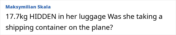 Influenciadora de 23 anos enfrenta prisão depois que policiais fazem descoberta perturbadora em sua mala