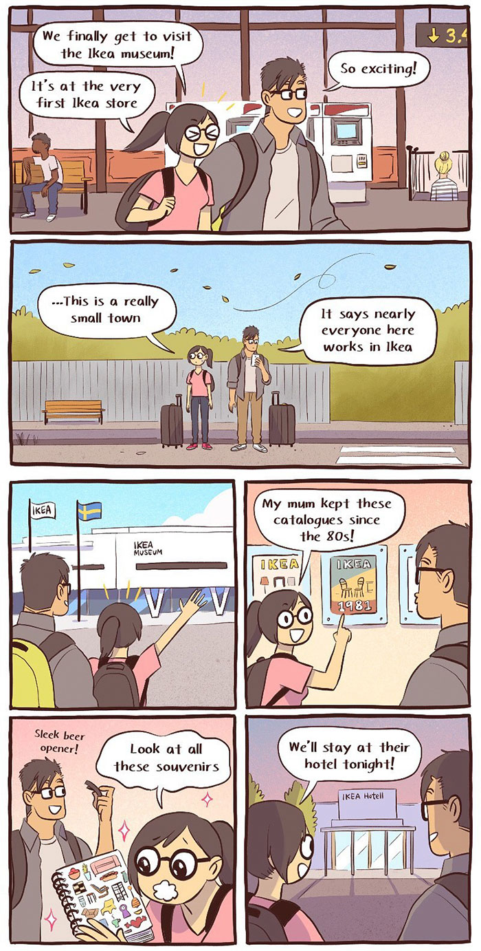 We Selected 50 Of The Funniest “It Guy & Art Girl” Relationship Comics By Bonnie Pang