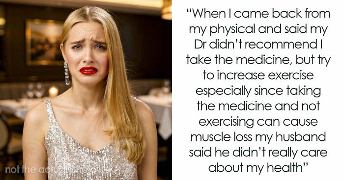 Man Pushes Wife To Take Weight-Loss Meds, Admits He Only Cares About Her Looks, Not Her Health