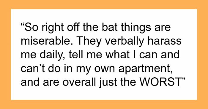 BF’s Parents Move Into GF’s Home And Run It, He Defends Them Until She Shows Them The Door