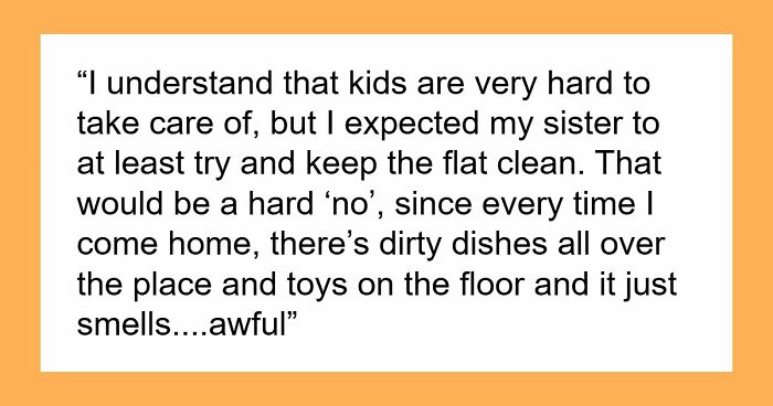 Night-Shift Worker Evicts Sister’s Fam When Kids Destroy His Home And Release His Geckos