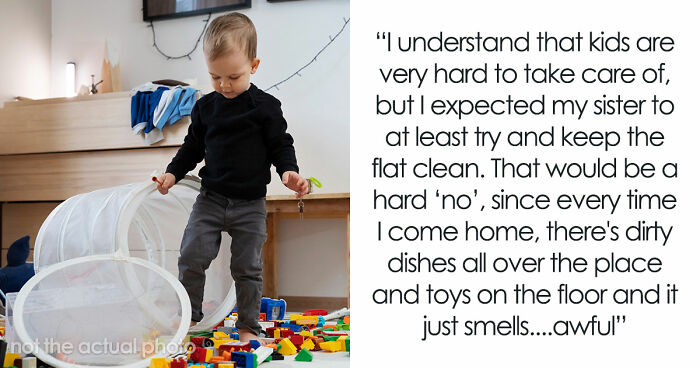 Man Houses Sis And Her Fam In Tough Times, Kicks Them Out When Gratitude Turns Into Garbage Piles