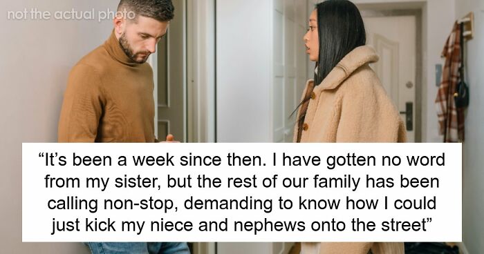 Man Houses Sis And Her Fam In Tough Times, Kicks Them Out When Gratitude Turns Into Garbage Piles