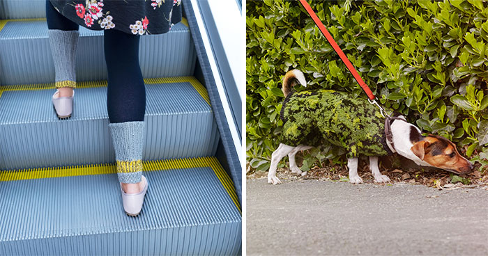 This Photographer Captured 27 Shots Where People Blend Perfectly Into Their Surroundings