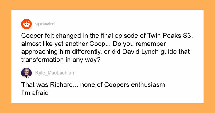 “Ask Me Anything!”: Actor Kyle MacLachlan Responds To Fans’ Burning Questions About Twin Peaks