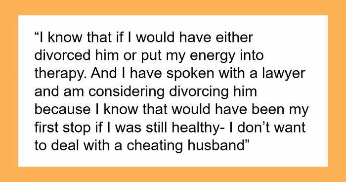 Mom Prepares For Worst Amid Cancer, But Husband’s Affair Makes Her Change Plans Fast