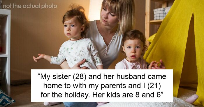 Entitled Mom Dumps Kids On 21YO For Free Babysitting, Rages When Unsupervised Brats Destroy The Home