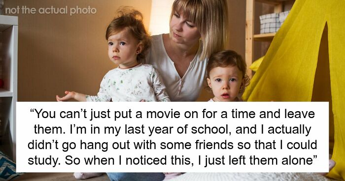 Entitled Mom Dumps Kids On 21YO For Free Babysitting, Rages When Unsupervised Brats Destroy The Home