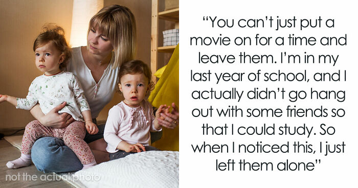 Entitled Mom Dumps Kids On 21YO For Free Babysitting, Rages When Unsupervised Brats Destroy The Home