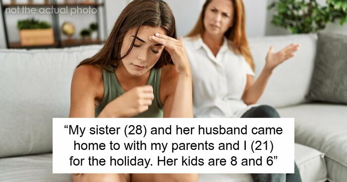 Parents Leave Kids With 21YO Without Asking, She Studies In Her Room As They Wreck The House