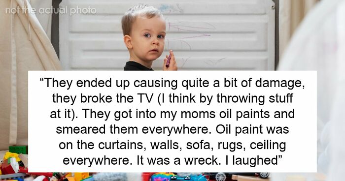 Entitled Mom Dumps Kids On 21YO For Free Babysitting, Rages When Unsupervised Brats Destroy The Home
