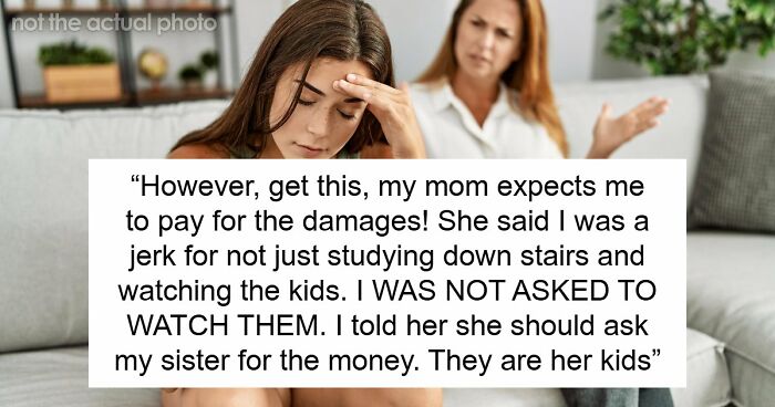 Entitled Mom Dumps Kids On 21YO For Free Babysitting, Rages When Unsupervised Brats Destroy The Home