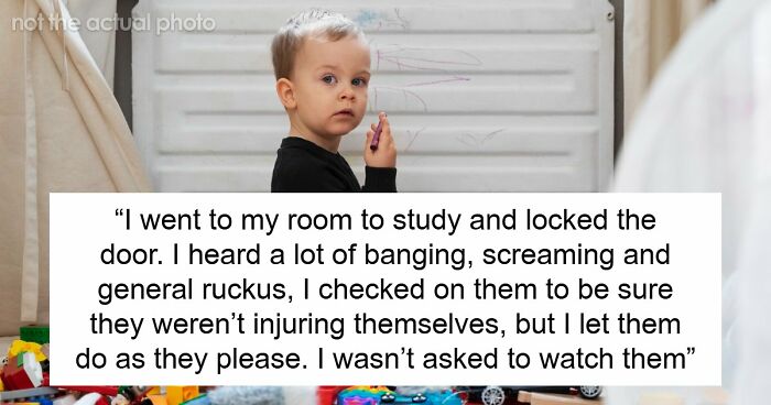 Entitled Mom Dumps Kids On 21YO For Free Babysitting, Rages When Unsupervised Brats Destroy The Home