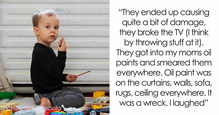 Parents Leave Kids With 21YO Without Asking, She Studies In Her Room As They Wreck The House