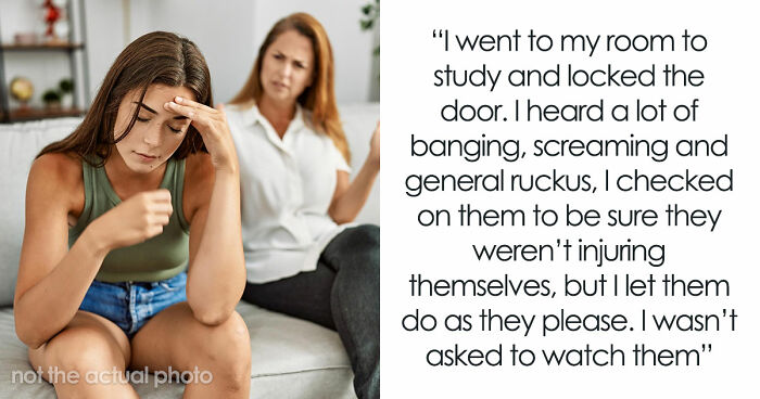 Entitled Mom Dumps Kids On 21YO For Free Babysitting, Rages When Unsupervised Brats Destroy The Home