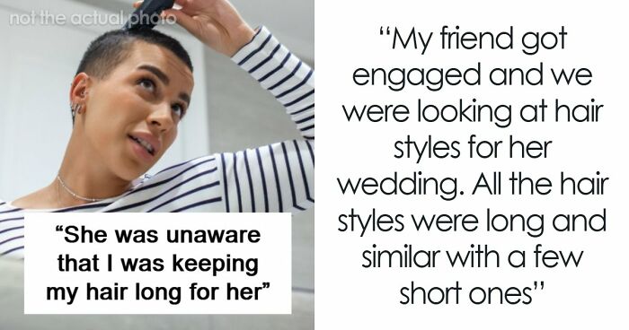 Woman Buzzes Her Hair After Friend’s Wedding, Now Everyone Thinks She Was Forced To Grow It Out