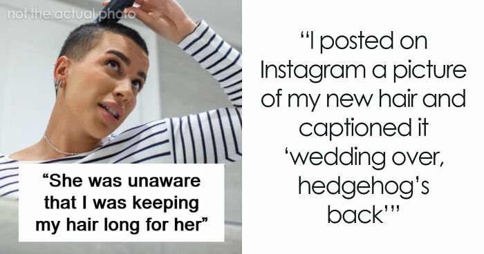 Woman Buzzes Her Hair After Friend’s Wedding, Now Everyone Thinks She Was Forced To Grow It Out