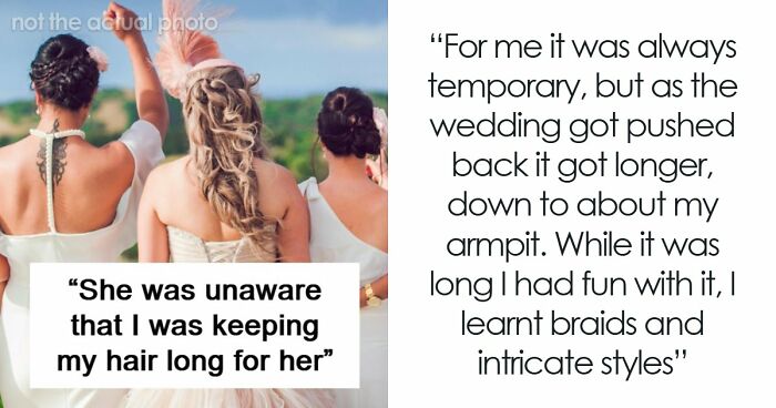 Woman Buzzes Her Hair After Friend’s Wedding, Now Everyone Thinks She Was Forced To Grow It Out