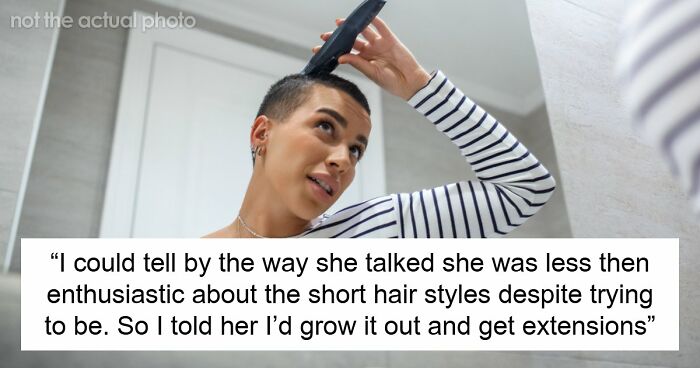 Woman Buzzes Her Hair After Friend’s Wedding, Now Everyone Thinks She Was Forced To Grow It Out