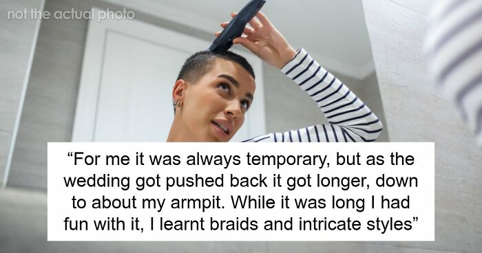 Woman Buzzes Her Hair After Friend’s Wedding, Now Everyone Thinks She Was Forced To Grow It Out