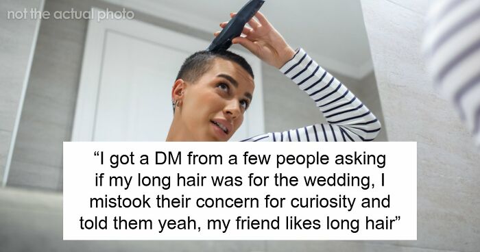 Woman Buzzes Her Hair After Friend’s Wedding, Now Everyone Thinks She Was Forced To Grow It Out