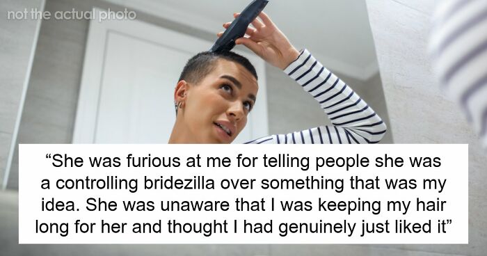 Woman Buzzes Her Hair After Friend’s Wedding, Now Everyone Thinks She Was Forced To Grow It Out