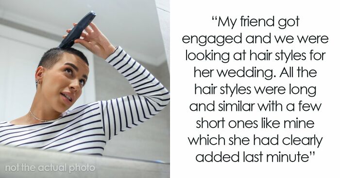 Woman Buzzes Her Hair After Friend’s Wedding, Now Everyone Thinks She Was Forced To Grow It Out
